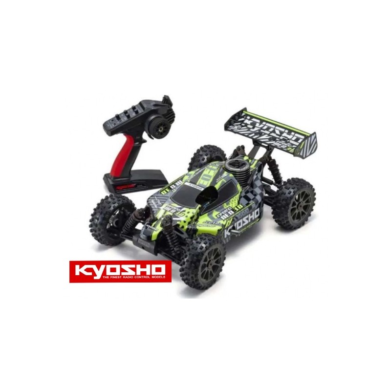 COCHE RTR Inferno Neo 3.0 1:8 RC Nitro Readyset c/KE21SP - T6 AMARILLO/ NEGRO