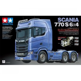 CAMION RC SCANIA 770 S 6x4 1/14 KIT TAMIYA56368 CAMION RC SCANIA 770 S 6x4 1/14 KIT TAMIYA56368