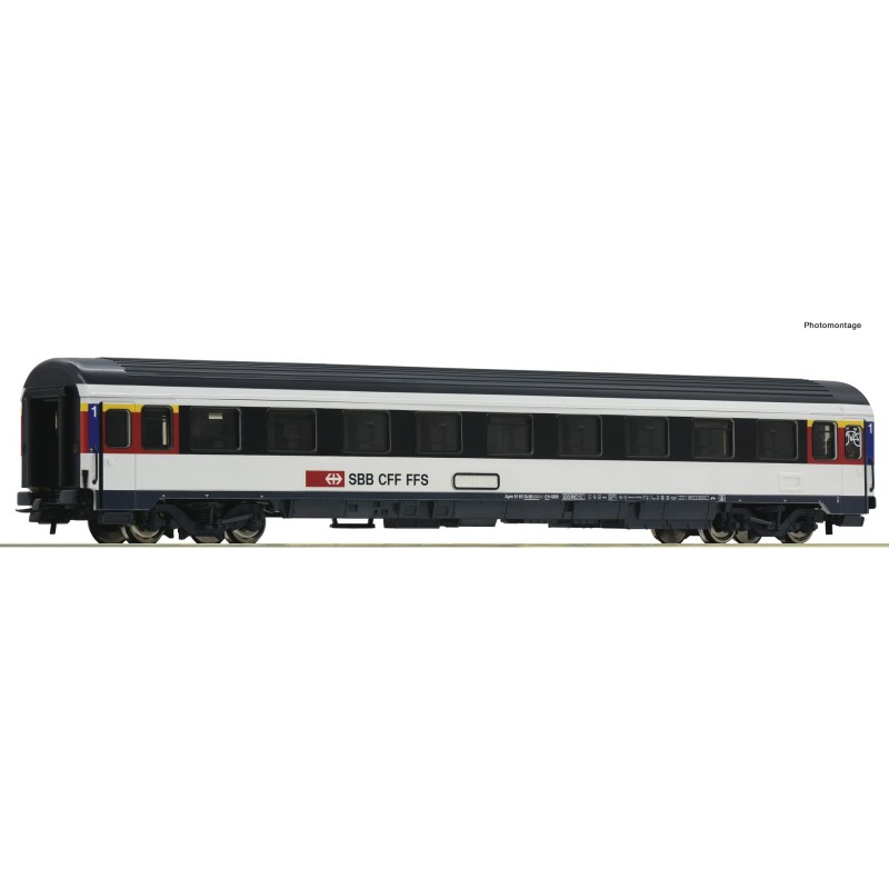 COCHE VIAJEROS EUROCITY 1 CLAS SBB ESCALA H0