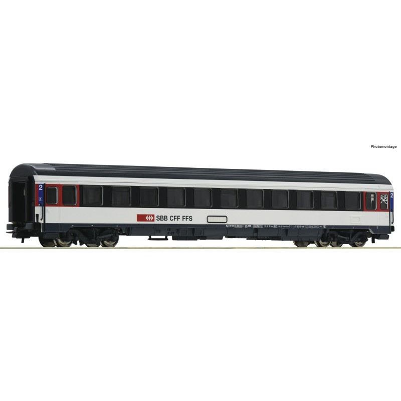 COCHE VIAJEROS EUROCITY 2 CLAS SBB ESCALA H0