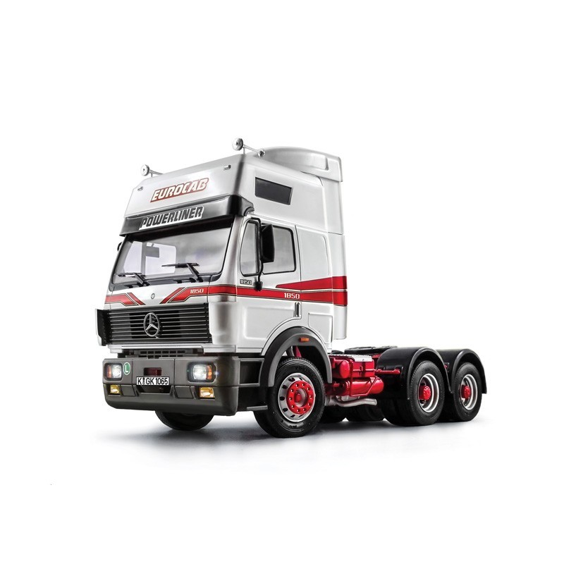 CAMION MERCEDES-BENZ 1850 SK EUROCAB 6 X 4 -Escala 1/24- Italeri 3924