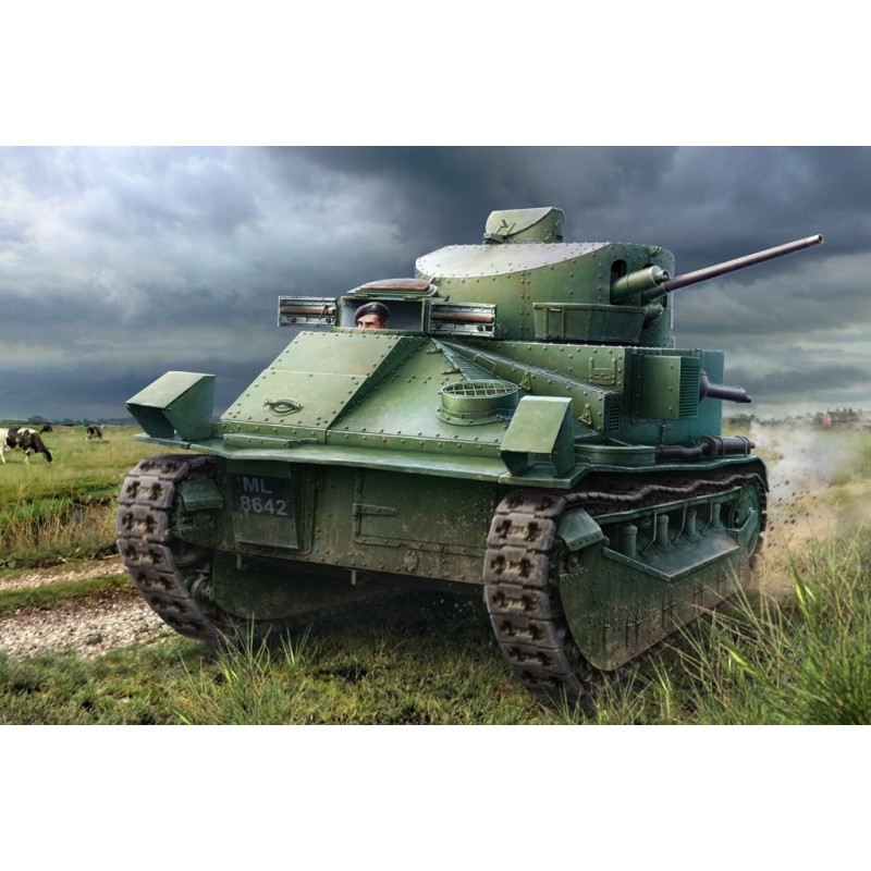 CARRO DE COMBATE VICKERS MK-II -Escala 1/35- Hobby Boss 83880