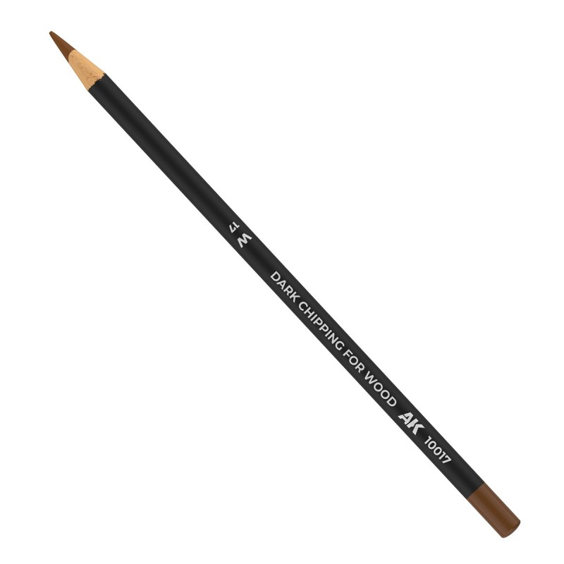 LAPIZ ACUARELABLE DARK CHIPPING FOR WOOD - AK Interactive 10017
