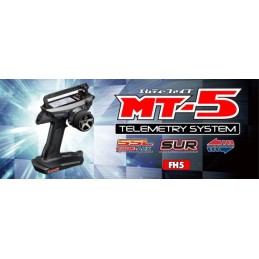 Emisora Sanwa MT-5 FH5 con receptor RX493i - Sanwa SWS.101A32671A