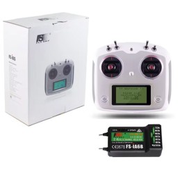 EMISORA i6S 10CH CON RECEPTOR iA6B S-BUS (6CH AFHDS 2A) FLYSKY  (FS-I6S+IA6B)