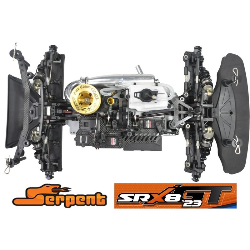 COCHE KIT SRX8 GT 23 1/8 GP (SER600066)