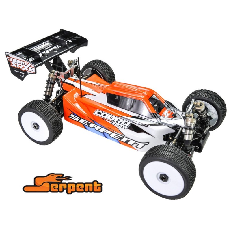 COCHE KIT COBRA SRX8-e PRO EP 1/8 BUGGY (SER600021)