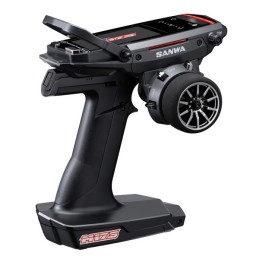 EMISORA RADIO SANWA M17S + Receptor RX493i con Batería TX