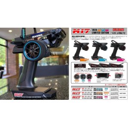 EMISORA RADIO SANWA M17 Limited Edition AZUL + RECEPTOR (101A33071A)