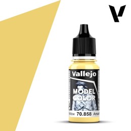 PINTURA ACRILICA AMARILLO HIELO (17 ml) Nº13 - VALLEJO MODEL COLOR
