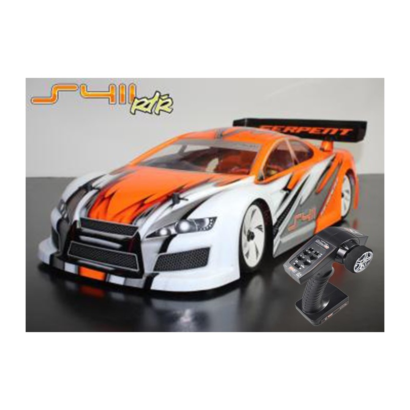 COCHE RTR SERPENT S411 190mm (SER400007) COCHE RTR SERPENT S411 190mm (SER400007)