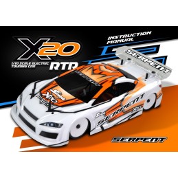 COCHE SERPENT RTR MEDIUS X20 RTR VERDE 1/10 EP (SER400039-G)