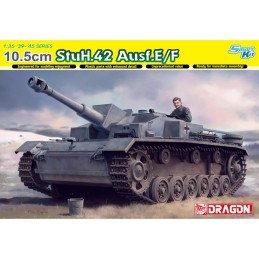 CAÑON DE ASALTO 10.5CMS STUH.42 AUSF.E/F - ESCALA 1/35 - DRAGON 6834