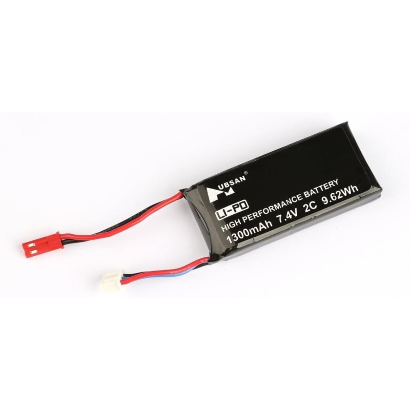 BATERIA LIPO 7.4V 1300MAH 2C HUBSAN