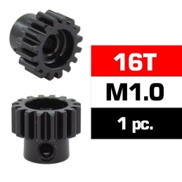 PIÑON M1.0 16T HSS DIAMETRO EJE 5mm