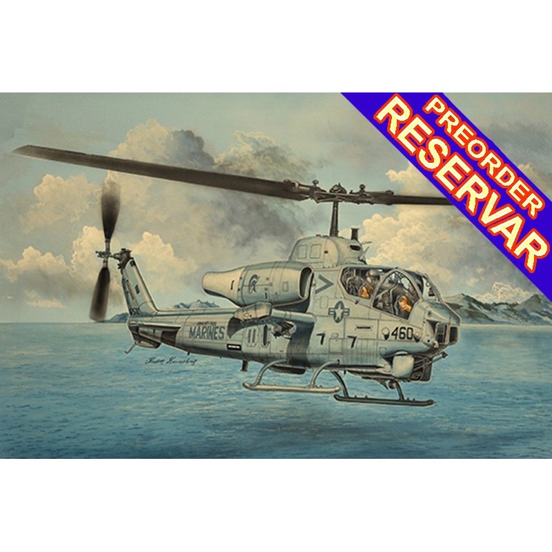 BELL AH-1W Super Cobra (Turned Exhaust) -Escala 1/35- Trumpeter 05117 BELL AH-1W Super Cobra (Turned Exhaust) -Escala 1/35- Trumpeter 05117
