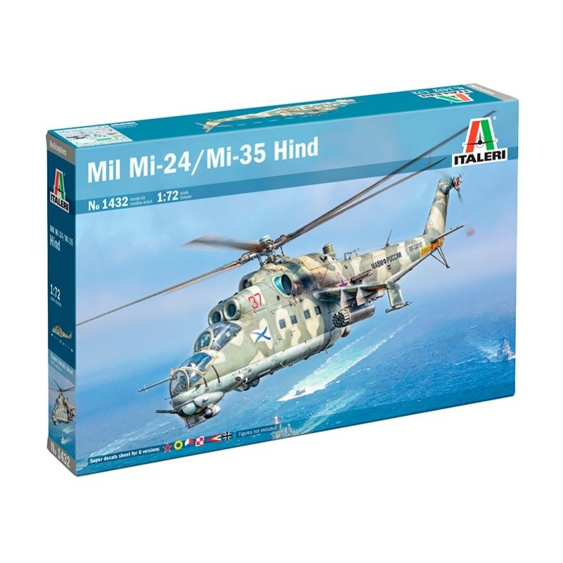 Mil Mi-24P / Mil Mi-35P HIND -Escala 1/72- Italeri 1432