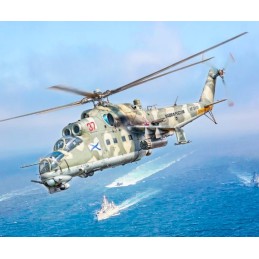 Mil Mi-24P / Mil Mi-35P HIND -Escala 1/72- Italeri 1432