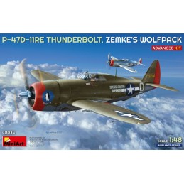 REPUBLIC P-47D-11RE THUNDERBOLT "Zemke''s Wolfpack"  -Escala 1/48- MiniArt 48034 REPUBLIC P-47D-11RE THUNDERBOLT "Zemke''s Wolfpack"  -Escala 1/48- MiniArt 48034