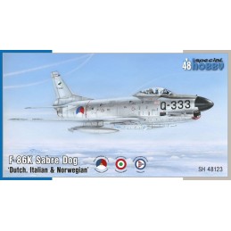 NORTH AMERICAN F-86 K SABRE "NATO All Weather Fighter" -Escala 1/48- Special Hobby SH48123 NORTH AMERICAN F-86 K SABRE "NATO All Weather Fighter" -Escala 1/48- Special Hobby SH48123