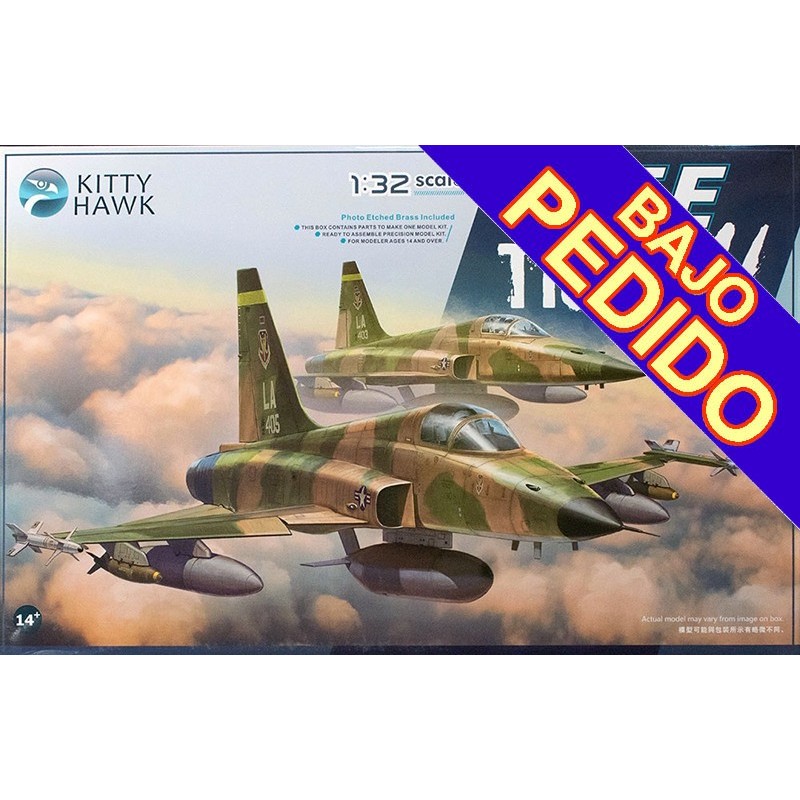 NORTHROP F-5 E TIGER II -Escala 1/32- Kitty Hawk 32018 NORTHROP F-5 E TIGER II -Escala 1/32- Kitty Hawk 32018