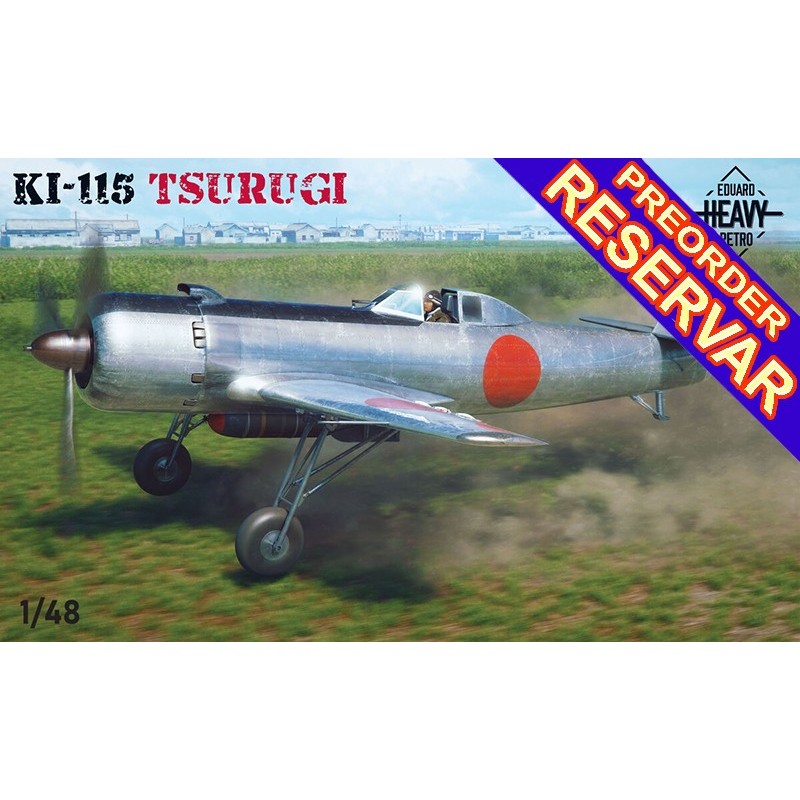 Nakajima Ki-115a Tsurugi -Escala 1/48- Eduard 11192 Nakajima Ki-115a Tsurugi -Escala 1/48- Eduard 11192