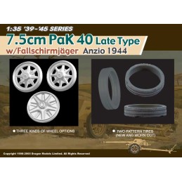 CAÑON ANTICARRO PAK-40 (75 mm) Late Type & FallschJäger -Escala 1/35- Dragon Models 6250 CAÑON ANTICARRO PAK-40 (75 mm) Late Type & FallschJäger -Escala 1/35- Dragon Models 6250