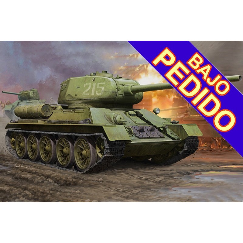 CARRO DE COMBATE T-34/85 -Escala 1/16- Hobby Boss 82602