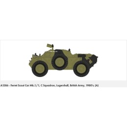 VEHICULO BLINDADO Ferret Scout Car Mk.1 -Escala 1/35- Airfix A1386