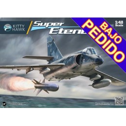 DASSAULT - BREGUET Super Etendard -Escala 1/48- Kitty Hawk KH80138