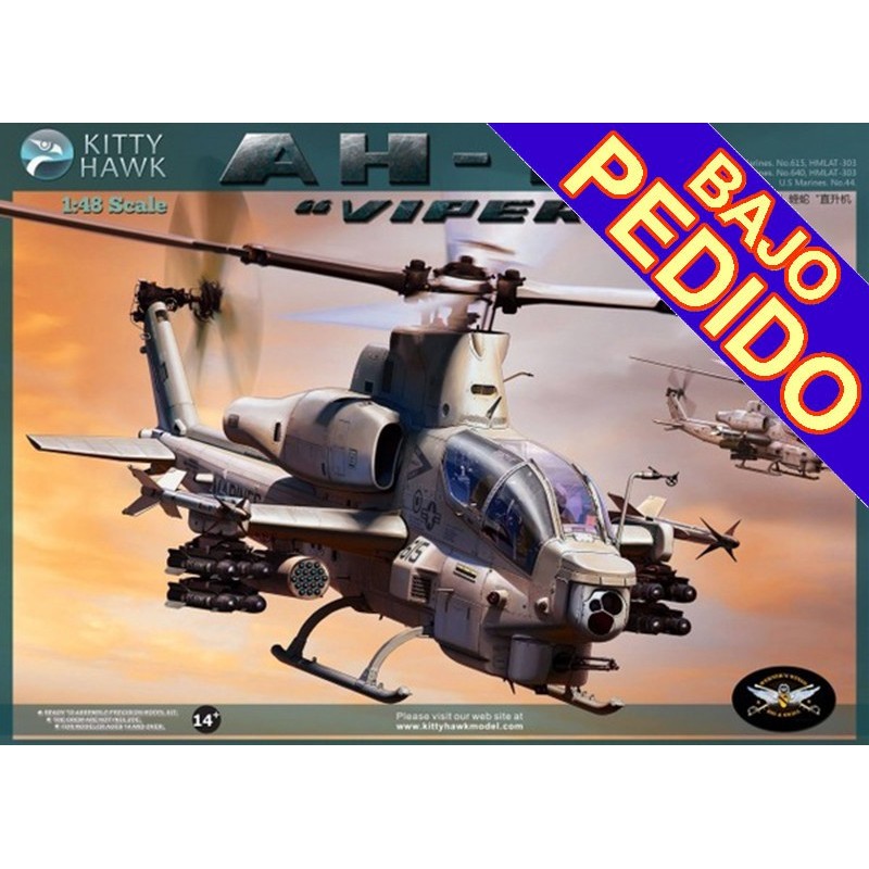 BELL AH-1Z COBRA "Viper" -Escala 1/48- Kitty Hawk KH80125
