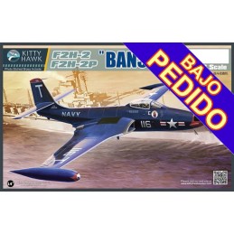 McDONNELL F2H-2 / F2H-2P Banshee -Escala 1/48- Kitty Hawk KH80131