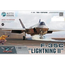 LOCKHEED F-35C Lightning II -Escala 1/48- Kitty Hawk KH80132