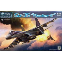 SUKHOI Su-35 Flanker-E -Escala 1/48- Kitty Hawk KH80142