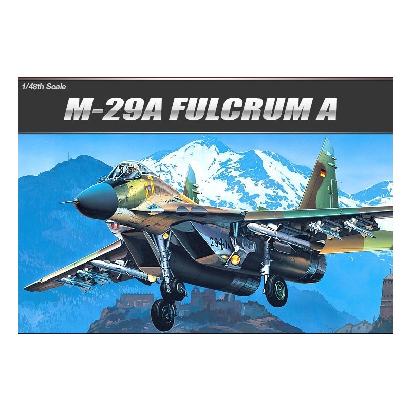 MIKOYAN GUREVICH MiG-29 A FULCRUM -Escala 1/48- Academy 12263