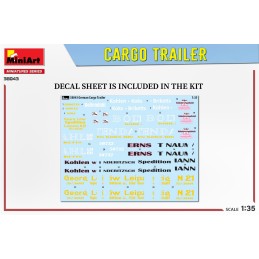 REMOLQUE CARGA -Escala 1/35- MiniArt 38043 REMOLQUE CARGA -Escala 1/35- MiniArt 38043