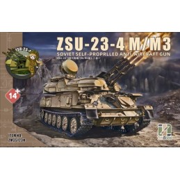 VEHICULO ANTIAEREO ZSU-23-4 SILKA M/M3 -Escala 1/35- Zimi Model 35123H