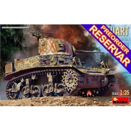 CARRO DE COMBATE M-3 STUART Late -Escala 1/35- MiniArt 35432 CARRO DE COMBATE M-3 STUART Late -Escala 1/35- MiniArt 35432