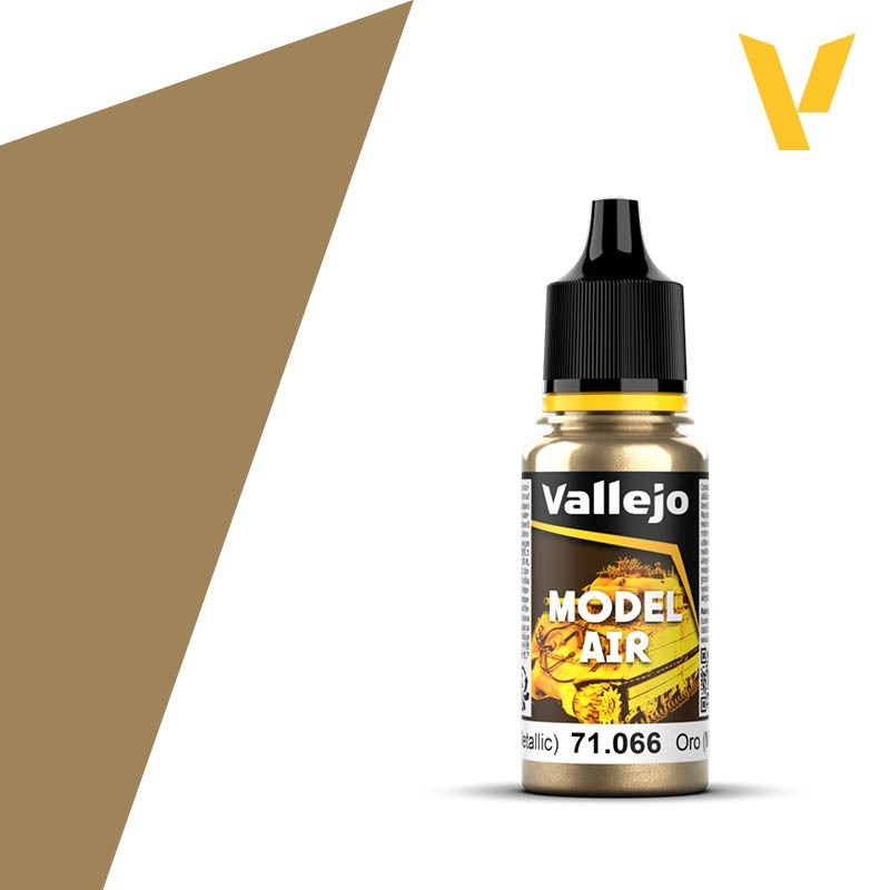 PINTURA ACRILICA ORO (18 ml) - Acrylicos Vallejo Model Air 71066 PINTURA ACRILICA ORO (18 ml) - Acrylicos Vallejo Model Air 71066