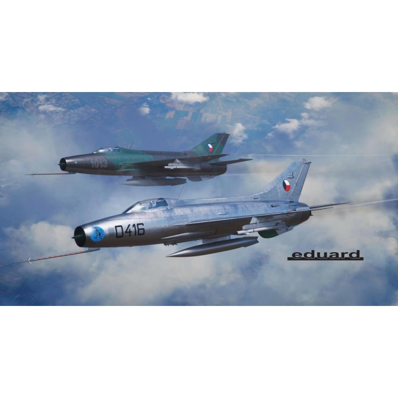 MIKOYAN GUREVICH MiG-21 F-13 EFKA "Czechoslovak service" -Escala 1/48-