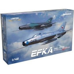 MIKOYAN GUREVICH MiG-21 F-13 EFKA "Czechoslovak service" -Escala 1/48-
