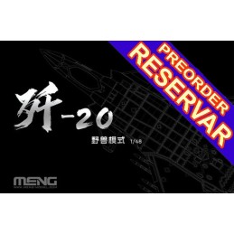 CHENGDU J-20 MIGHTY DRAGON (PRE-PINTADO) -Escala 1/48- LS-002S