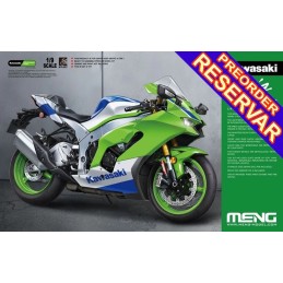 Kawasaki Ninja ZX-10R -Escala 1/9- Meng Model MT-007