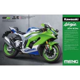 Kawasaki Ninja ZX-10R -Escala 1/9- Meng Model MT-007