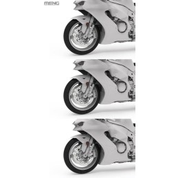 Kawasaki Ninja ZX-10R -Escala 1/9- Meng Model MT-007