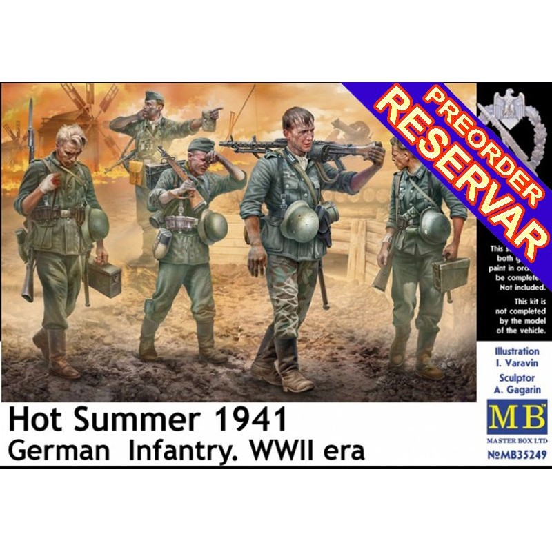 INFANTERIA ALEMANA "Hot Summer 1941" -Escala 1/35- Master Box 35249