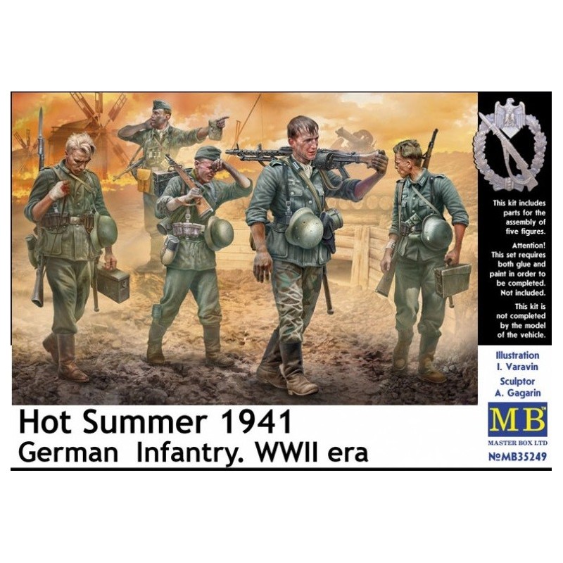 INFANTERIA ALEMANA "Hot Summer 1941" -Escala 1/35- Master Box 35249