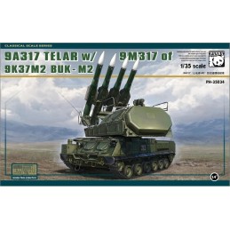 SISTEMA ANTIAEREO 9A317 TELAR & 9M317 - 9K37M2 Buk-M2 -Escala 1/35- Pa