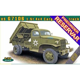 CHEVROLET G7106 1,5t 4x4 Cargo/Dump -Escala 1/72- Ace Model 72600