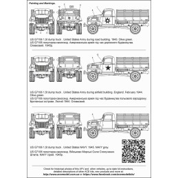 CHEVROLET G7106 1,5t 4x4 Cargo/Dump -Escala 1/72- Ace Model 72600